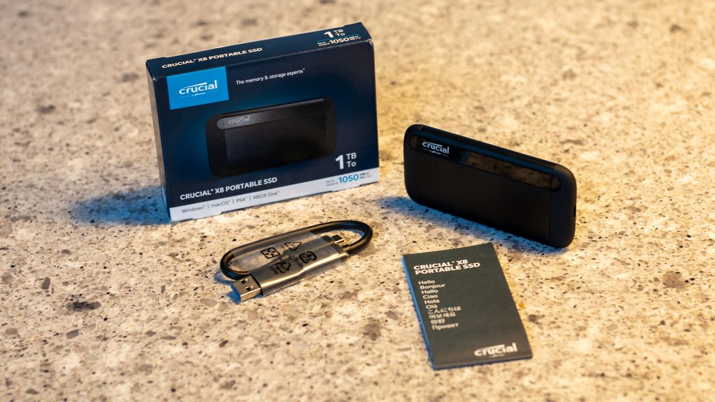 Crucial X8 Portable SSD Review (1TB)
