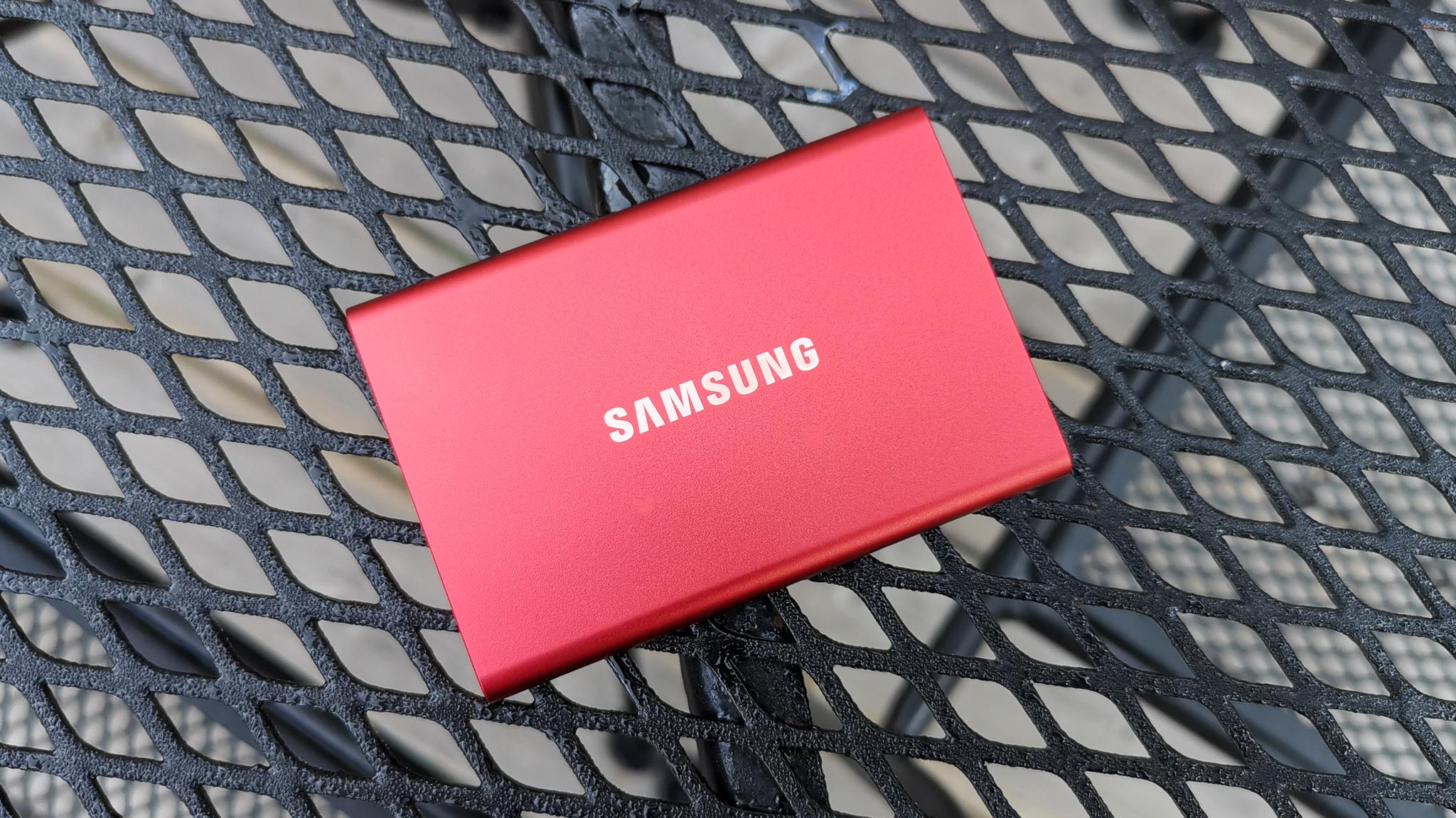 Test du SSD portable T7 de Samsung