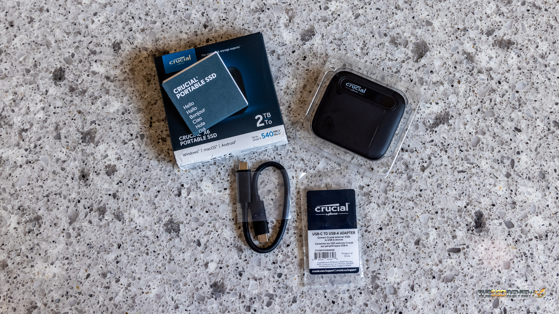 Crucial X6 6Gbps 2TB Portable SSD Review