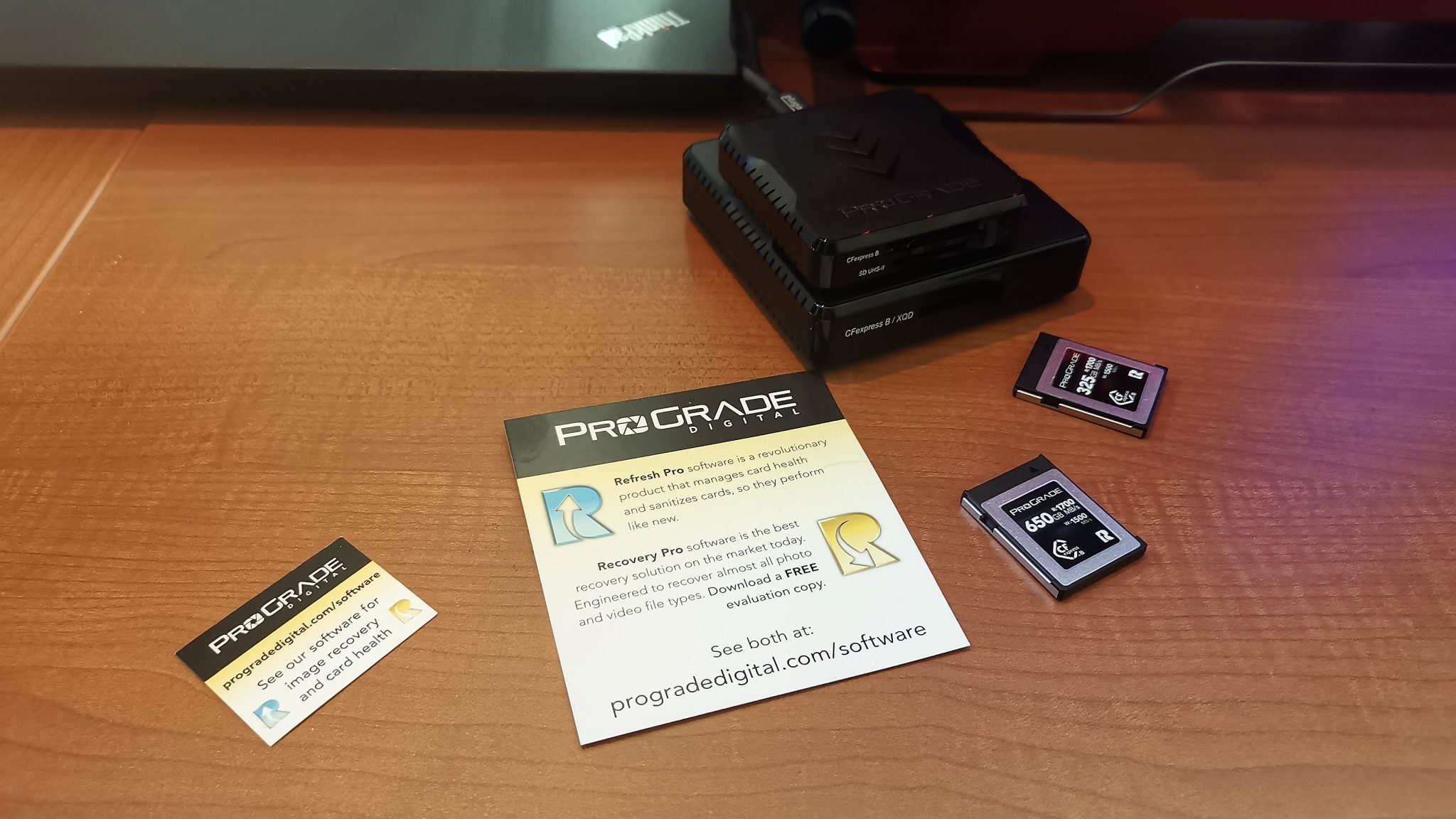 ProGrade Digital 650GB Cobalt 1700 CFexpress B Card & Dual Slot