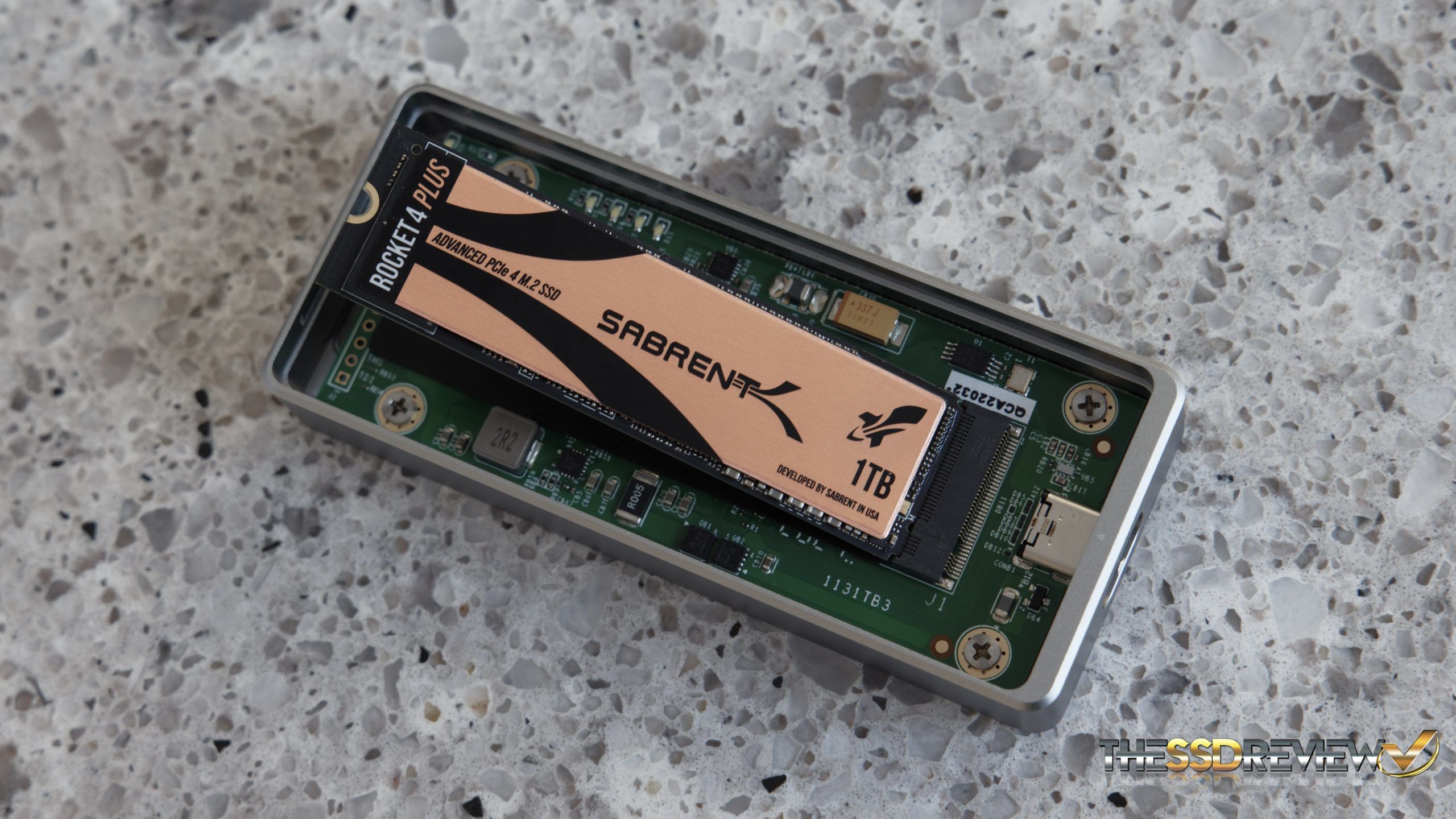 Sabrent Thunderbolt 3 NVMe M.2 SSD Tool-Free Enclosure Review | The SSD Review