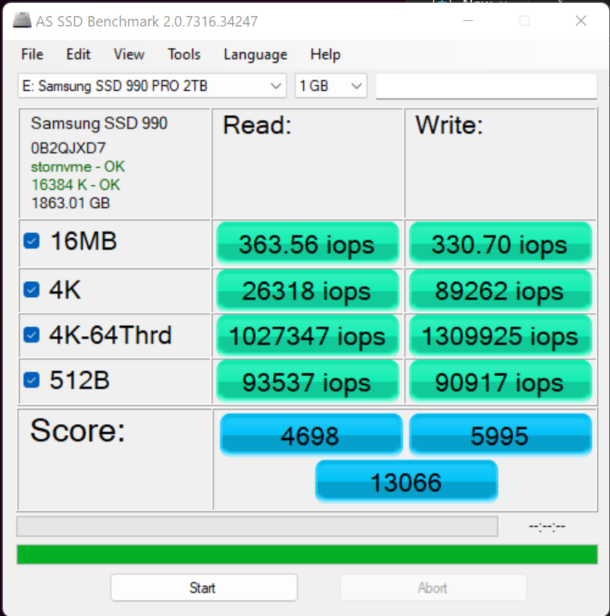 Samsung 990 Pro 1TB Gen4 M.2 NVMe Internal SSD