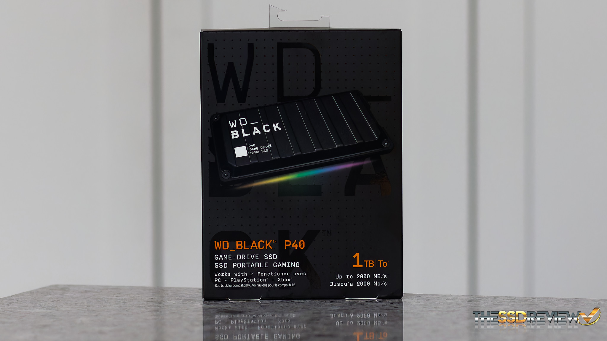 WD_BLACK P40 Portable Gaming SSD Storage