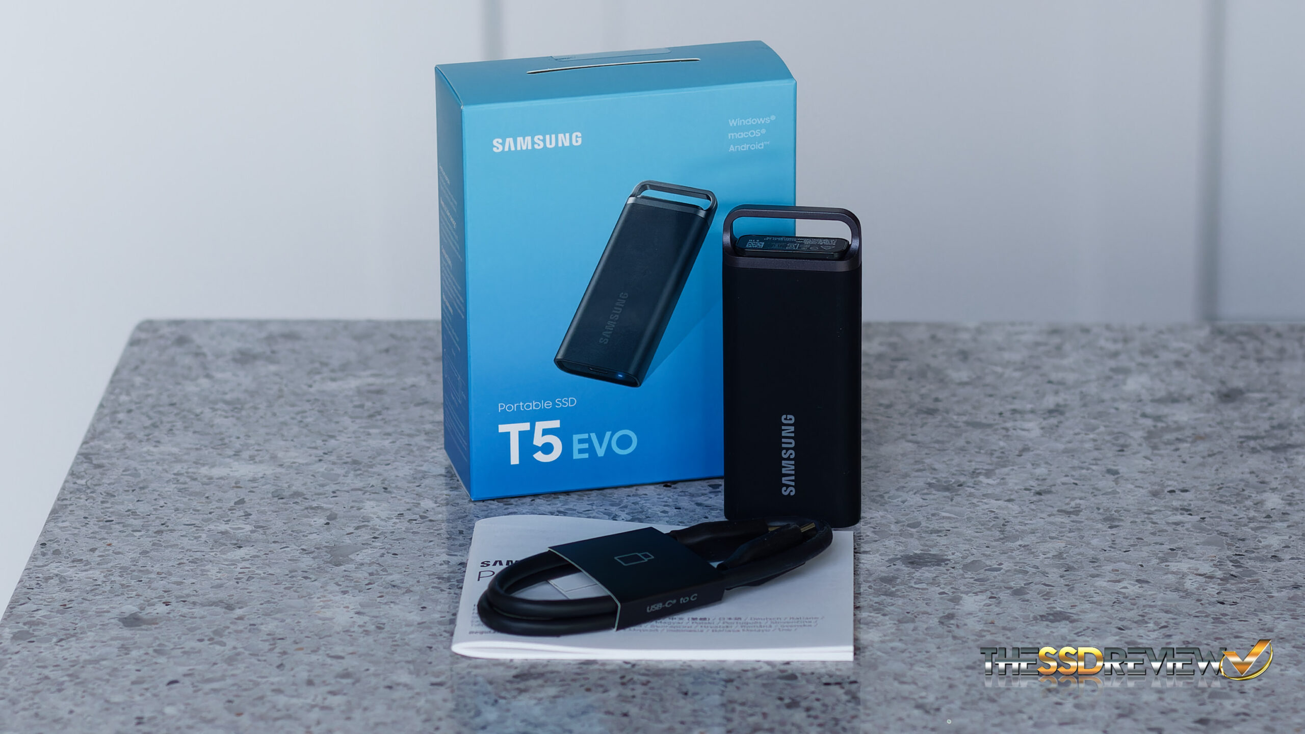SAMSUNG - SSD Portable T5 2 To