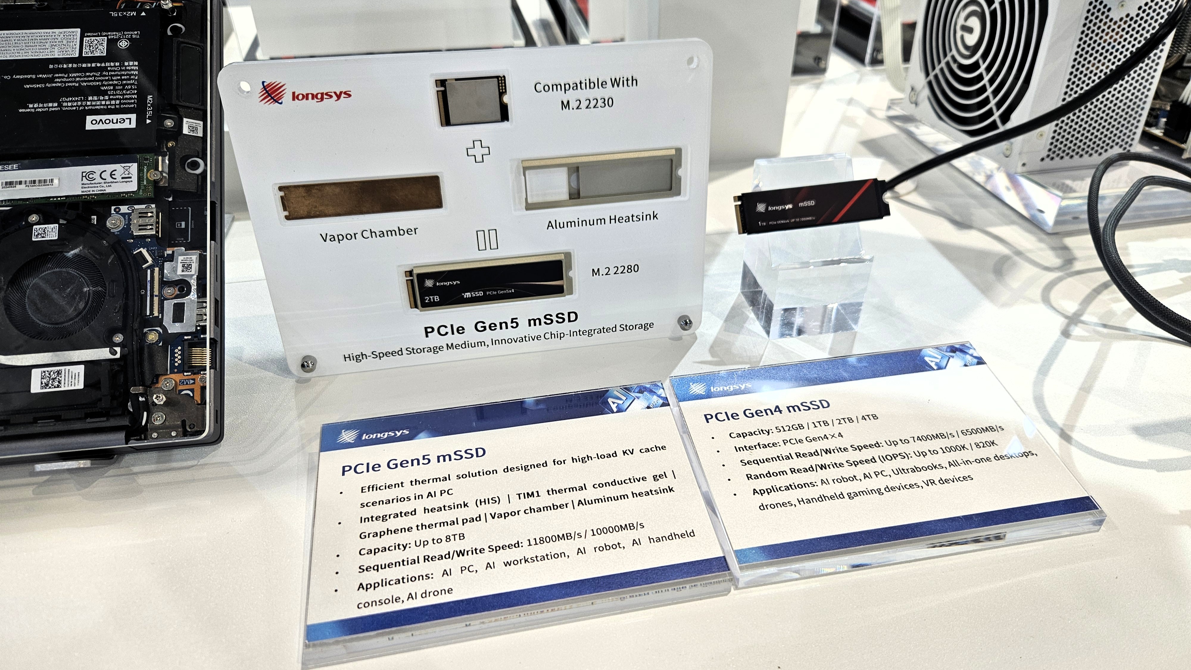 Longsys Brings Their mSSD to Market and Bumps it to Gen5 | Computex 2026 Update