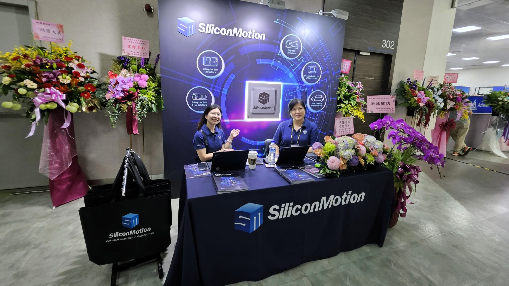 Silicon Motion Displays New SM2524XT Gen5 Controller Along with Next-Gen Tech | Computex 2026 Update