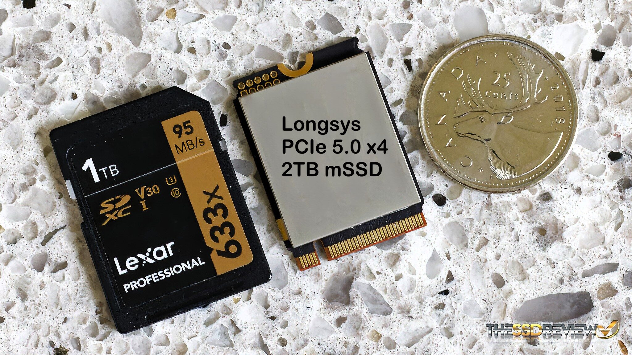 Longsys Gen5 2TB mSSD Review – 13GB/s Speed & up to 8TB Capacity in a 25 Cent Piece Sized Storage Device